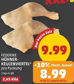 PENNY Federike hühner- keulenviertel Angebot