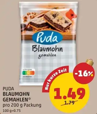PENNY Blaumohn gemahlen Angebot