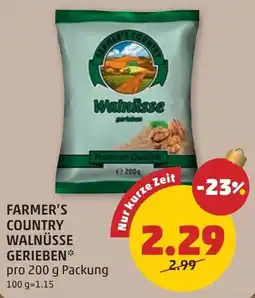 PENNY Farmer's country walnüsse gerieben Angebot
