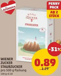 PENNY Wiener zucker staubzucker Angebot