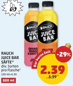 PENNY Rauch juice bar säfte Angebot