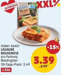 PENNY Penny. ready lasagne Angebot
