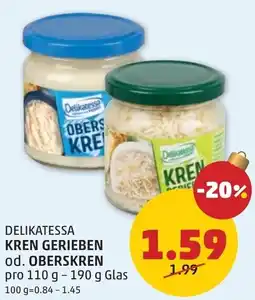 PENNY Delikatessa kren kren gerieben od. oberskren Angebot