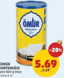PENNY Ömür hirtenkäse Angebot