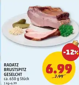 PENNY Radatz brustspitz geselcht Angebot