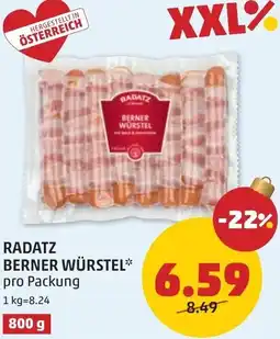 PENNY Radatz berner würstel Angebot