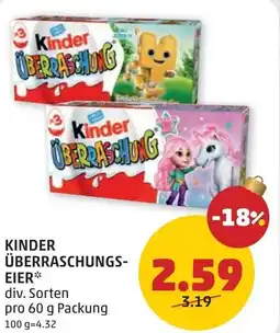 PENNY Kinder überraschungs- eier Angebot