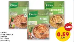 PENNY Knorr bitte zu tisch! suppen Angebot