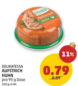 PENNY Delikatessa aufstrich huhn Angebot