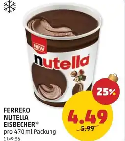 PENNY Ferrero nutella eisbecher Angebot
