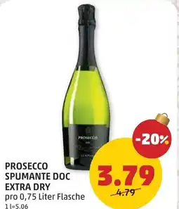 PENNY Prosecco spumante doc extra dry Angebot