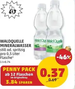 PENNY Waldquelle mineralwasser Angebot