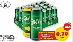 PENNY Gösser märzen od. naturradler Angebot