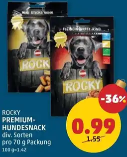 PENNY ROCKY PREMIUM- HUNDESNACK div. Sorten Angebot