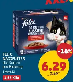 PENNY Felix nassfutter div. sorten Angebot