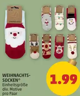 PENNY Weihnachts- socken Angebot