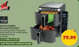 PENNY Doppelkammer- heissluftfritteuse Angebot