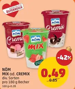 PENNY Nöm mix od. cremix Angebot