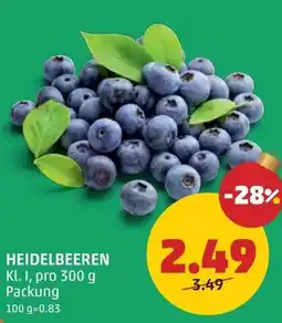 PENNY Heidelbeeren Angebot