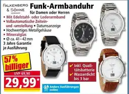 Norma Funk-Armbanduhr Angebot
