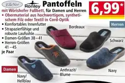 Norma Pantoffeln Angebot