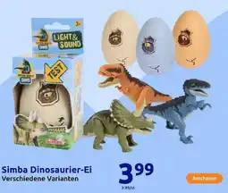 Action Simba Dinosaurier-Ei Angebot