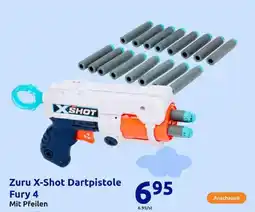 Action Zuru X-Shot Dartpistole Fury 4 Angebot