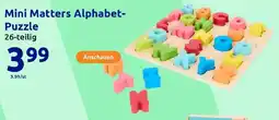 Action Mini Matters Alphabet- Puzzle Angebot