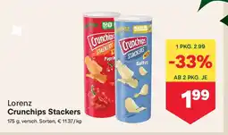 MPreis Lorenz crunchips stackers Angebot