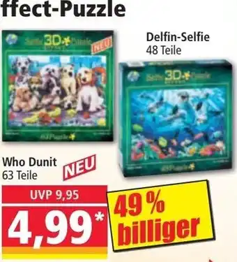 Norma Holz-Spiele/3D-Effect-Puzzle Angebot