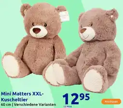 Action Mini Matters XXL- Kuscheltier Angebot