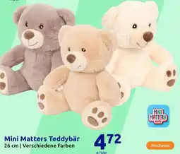 Action Mini Matters Teddybär Angebot