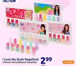 Action I Love My Style Nagellack Angebot