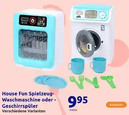 Action House Fun Spielzeug- Waschmaschine oder - Geschirrspüler Angebot