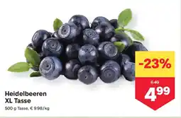 MPreis Heidelbeeren xl tasse Angebot