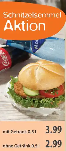 MPreis mit Getränk Angebot