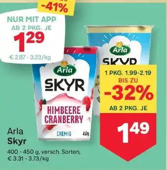 MPreis Arla skyr Angebot