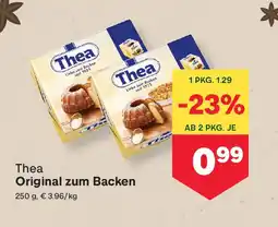 MPreis Thea original zum backen Angebot
