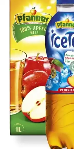 MPreis Pfanner Apfelsaft Angebot