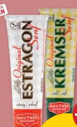 PENNY Mautner Markhof Estragon Senf Angebot