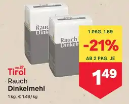 MPreis Rauch dinkelmehl Angebot