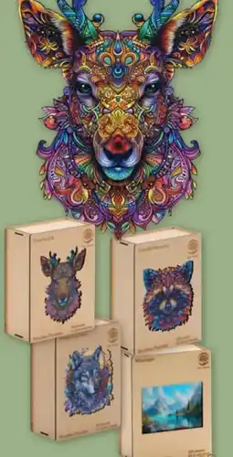 PENNY Holzpuzzles Angebot