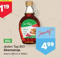 MPreis Jeden tag bio ahornsirup Angebot