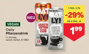 MPreis Oatly pflanzendrink Angebot