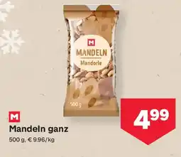 MPreis Mandeln ganz Angebot