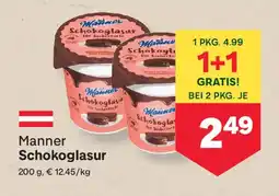 MPreis Manner Schokoglasur Angebot