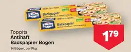MPreis Toppits antihaft backpapier bögen Angebot