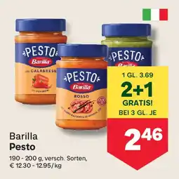MPreis Barilla pesto Angebot