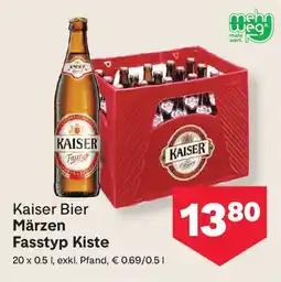 MPreis Kaiser bier märzen fasstyp kiste Angebot