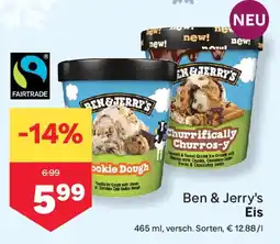MPreis Ben & jerry's eis Angebot